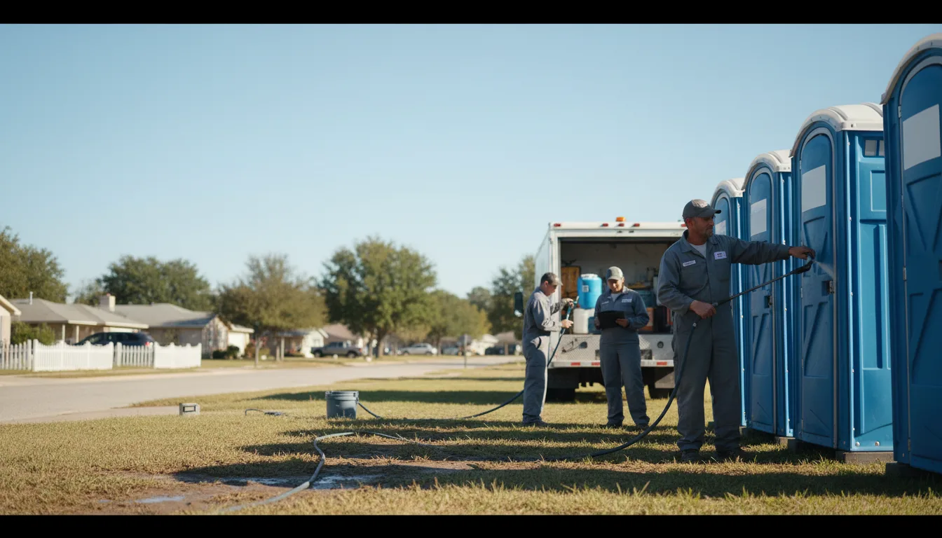 Long-Term Portable Toilet Rental in Goshen, OH near me